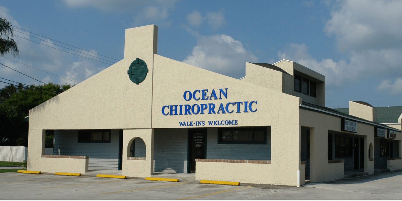 View of the outside of the Fort Pierce Medical Injury Center: Ocean Chiropractic & Health Center Building Location